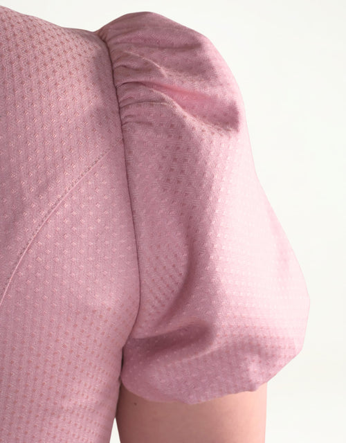Dirndl Magnolia, Detailaufnahme Puffärmel in Altrosa